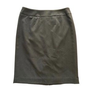 Calvin Klein Charcoal Stretch Pencil Skirt Size 4P